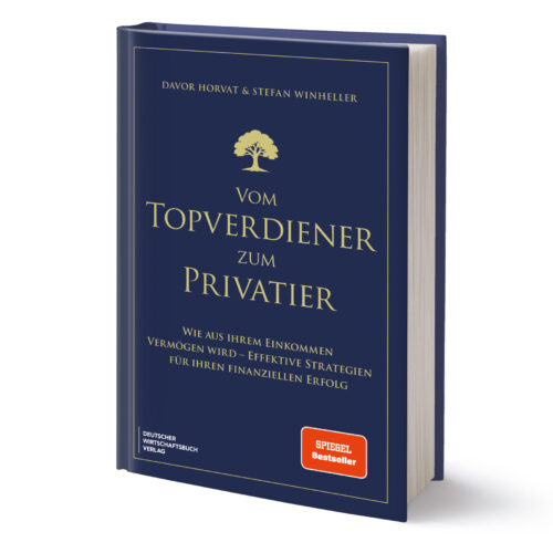 250605_Horvat_Privatier_Dummy_HC_schraeg_SPIEGEL Ein Buch von Davor Horvat und Stefan Winheller.